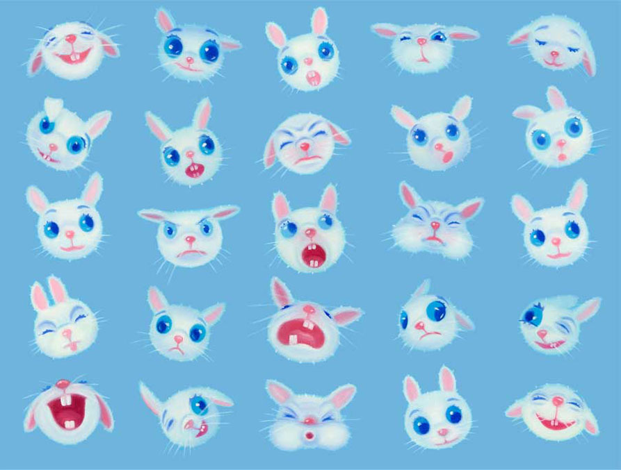 bunny faces
